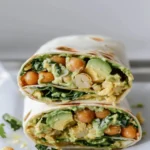 Avocado and Chickpea Wraps