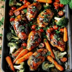 Balsamic Glazed Chicken with Veggies