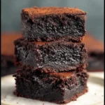 Chewy Mochi Brownies