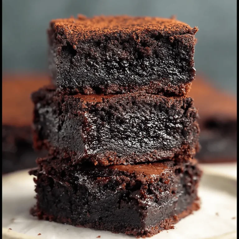 Chewy Mochi Brownies