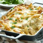 Chicken Alfredo Bake