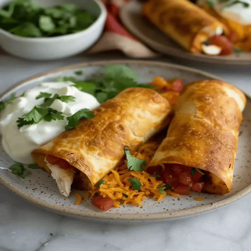Chicken Chimichangas