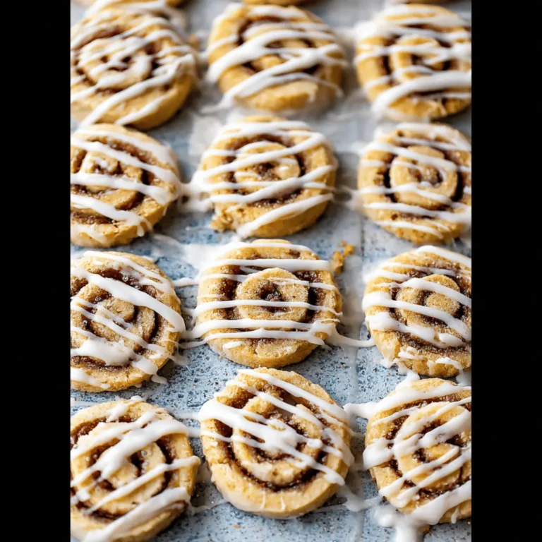 Easy Cinnamon Roll Cookies