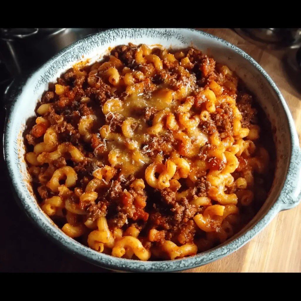 Easy Homemade Beefaroni