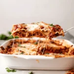 Homemade Lasagna