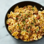Italian Sausage With Bow Tie Pasta