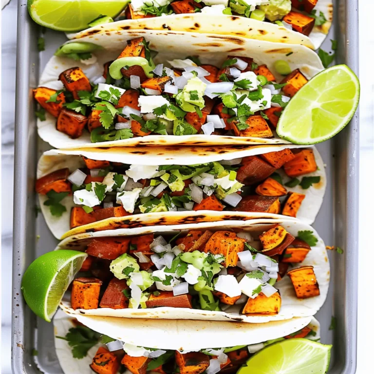 Roasted Sweet Potato Tacos