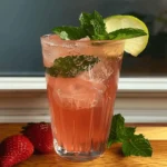 Springtime Strawberry Sipper Mocktail