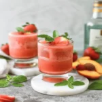 Strawberry Peach Daiquiri