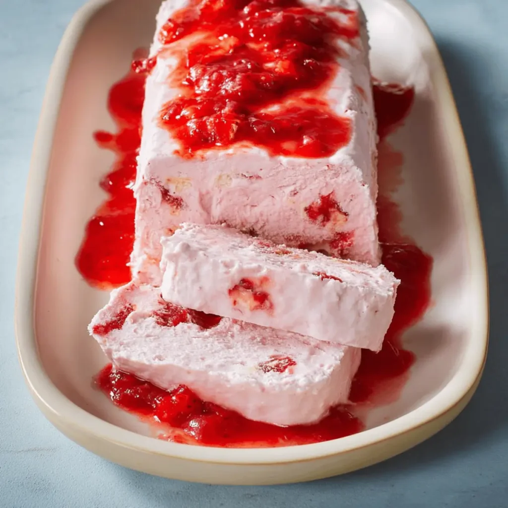 Strawberry Semifreddo