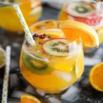 White Wine Sangria Recipe with Tropical Fruits