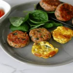 Air Fryer Egg Bites with Sausage