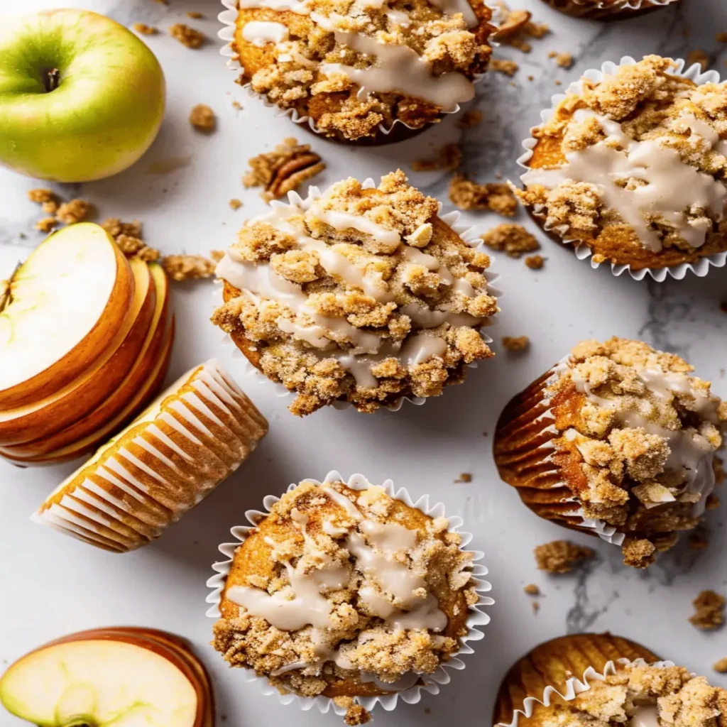 Apple Cinnamon Crumb Muffins