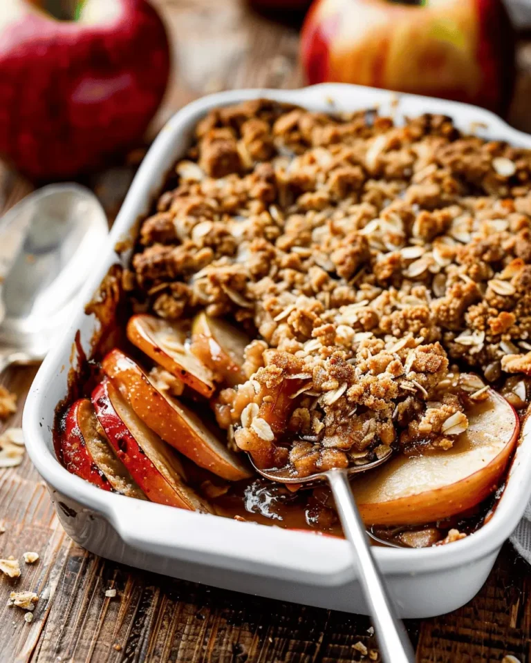 Apple Crisp Baked Apples