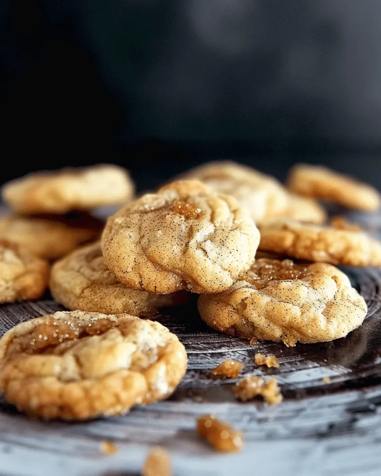 Apple Praline Snickerdoodles