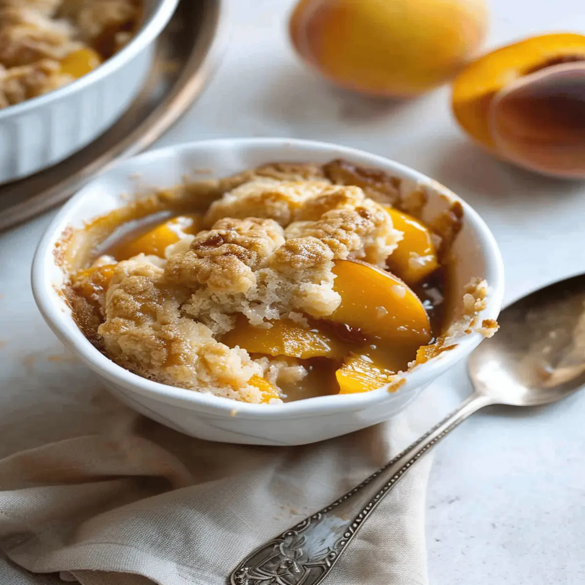 Best Old Fashioned Peach Cobbler