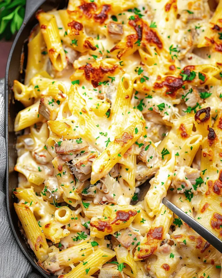 Cheesy Tuna Pasta Bake