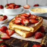 Cream Cheese Stuffed French Toast