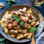 Creamy Chicken Pasta with Sun-dried Tomatoes