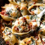 Creamy Sun-Dried Tomato and Ricotta Stuffed Shells
