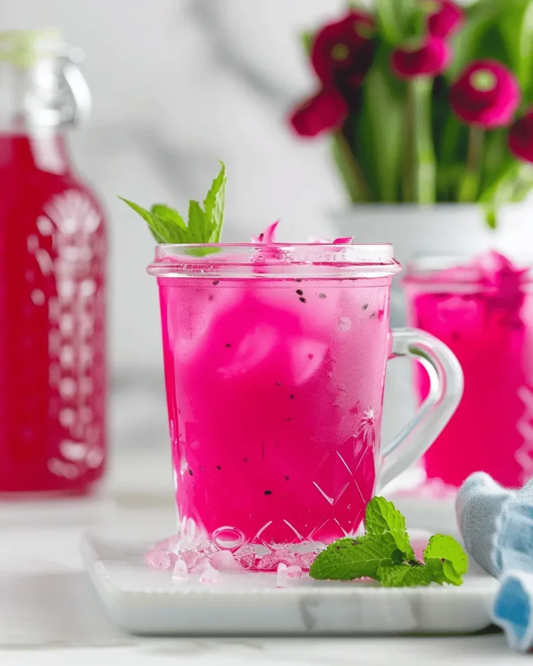 Dragon Fruit Lemonade Recipe