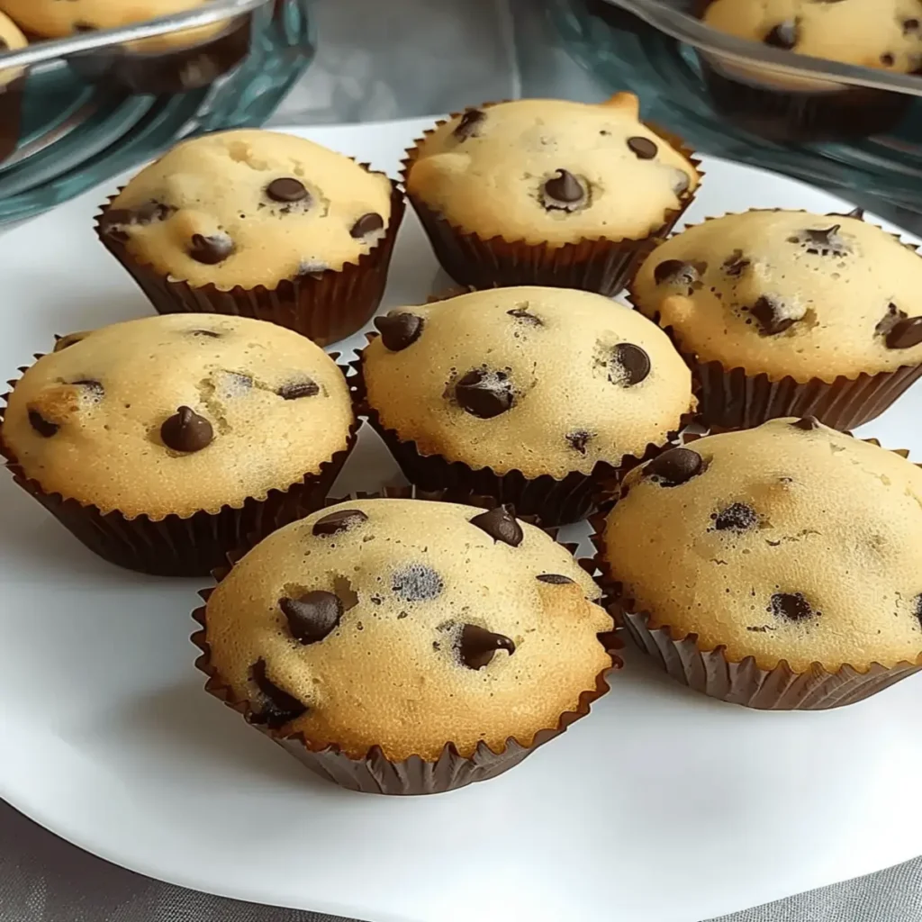 Easy Mini Chocolate Chip Muffins