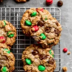Flourless Monster Cookies