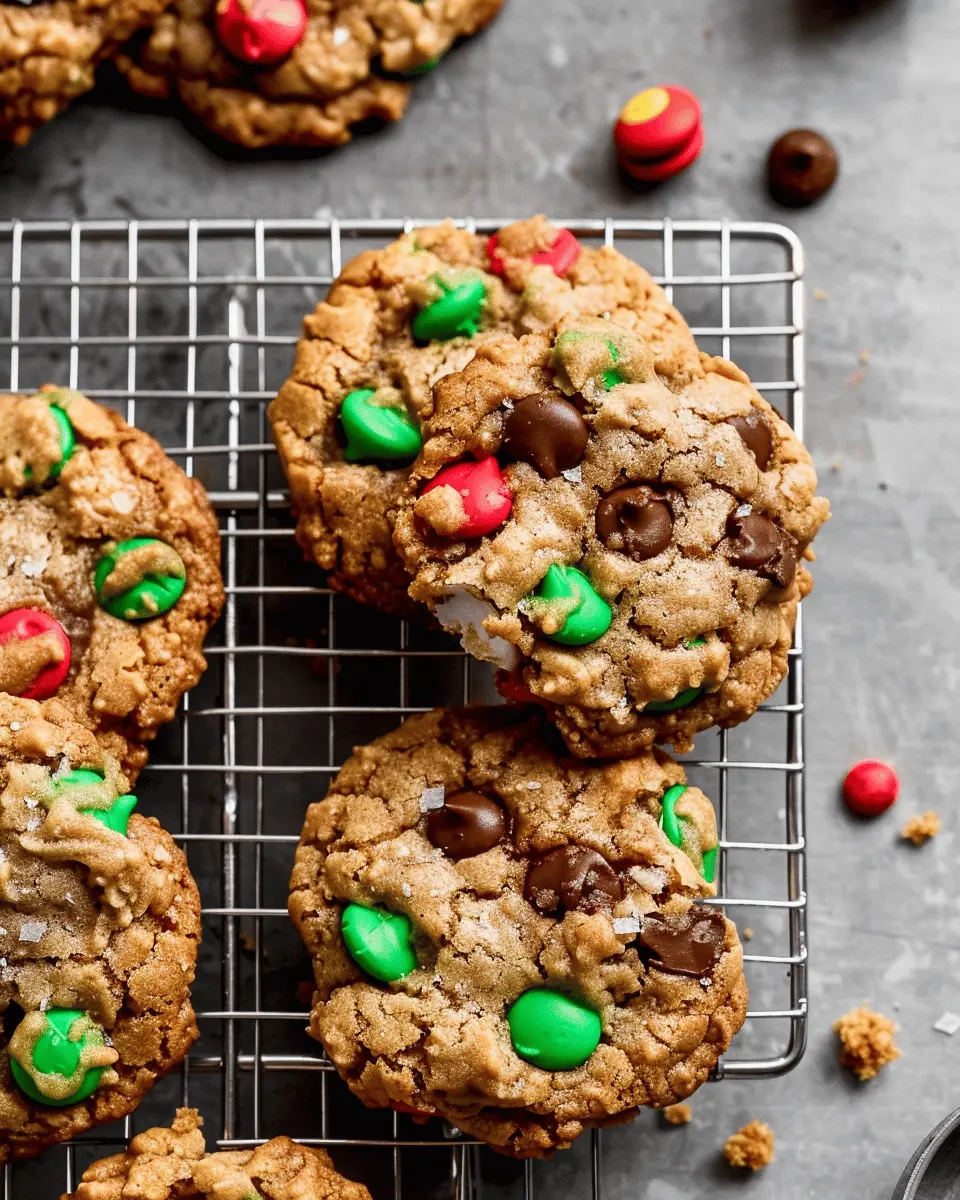 Flourless Monster Cookies: Irresistibly Chewy and Guilt-Free!