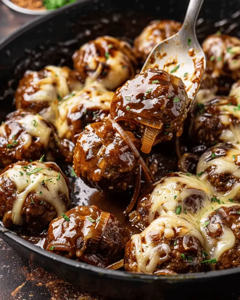 French Onion Meatballs: An Incredible Ultimate Recipe for 5