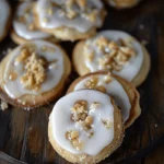 French Toast Cookies with Maple Glaze