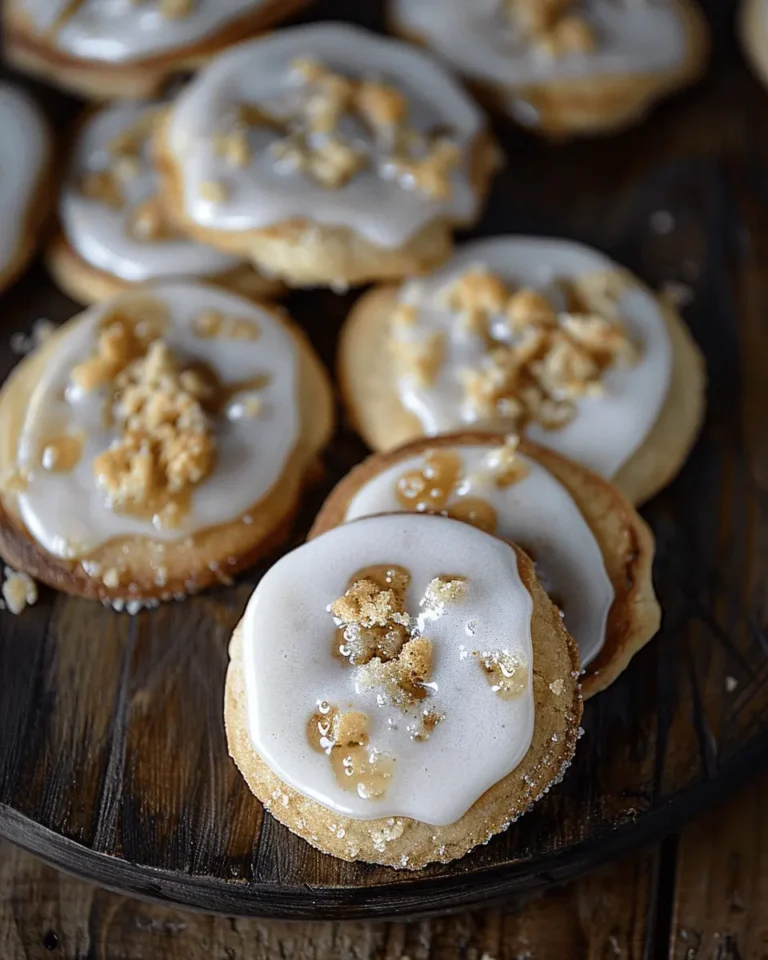 French Toast Cookies with Maple Glaze