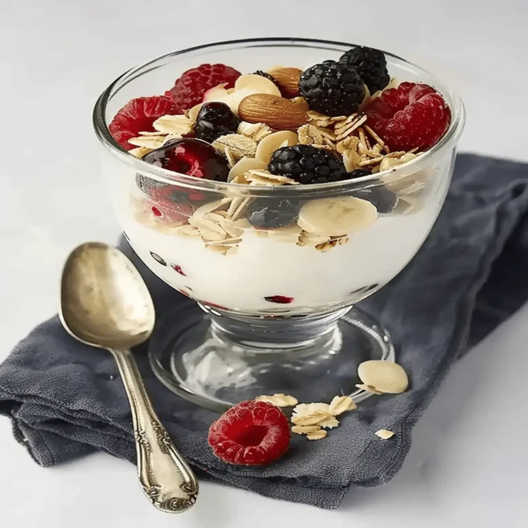 Fresh Berry and Nut Parfait