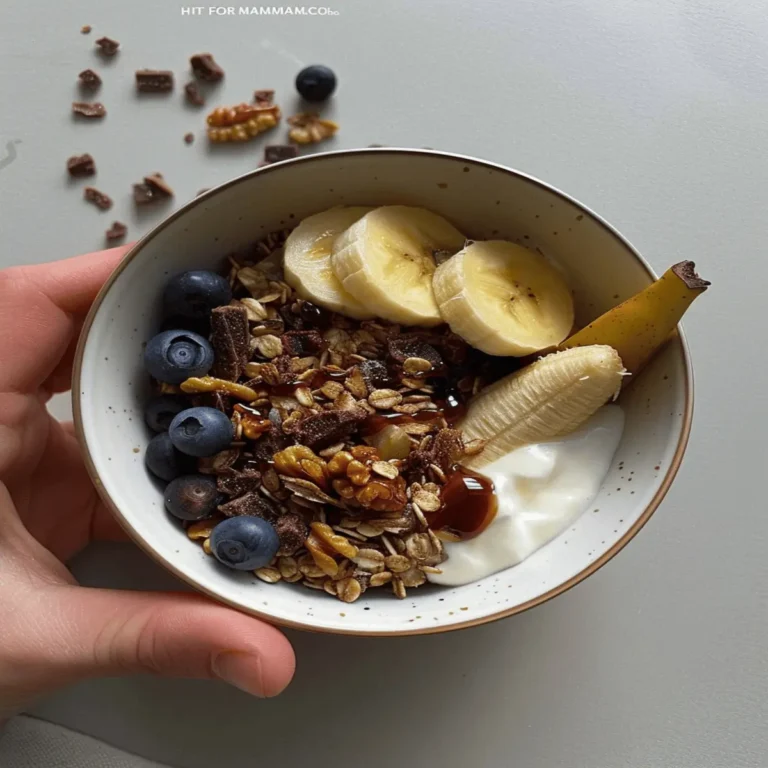 High-Protein Caramelized Banana Bowl