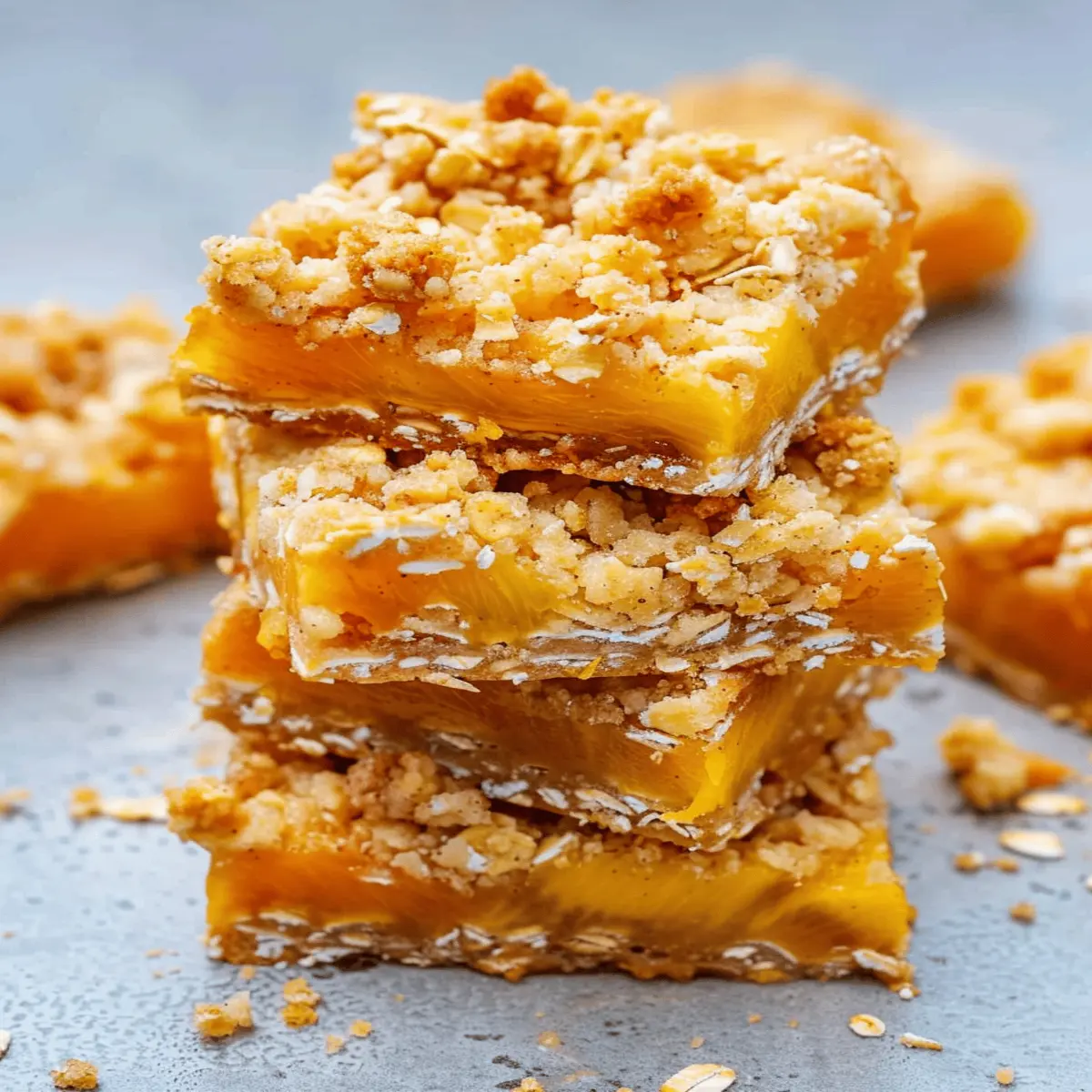 Mango Oatmeal Crumble Bars: Irresistibly Fruity and Easy!