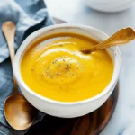 Maple Roasted Butternut Squash Soup