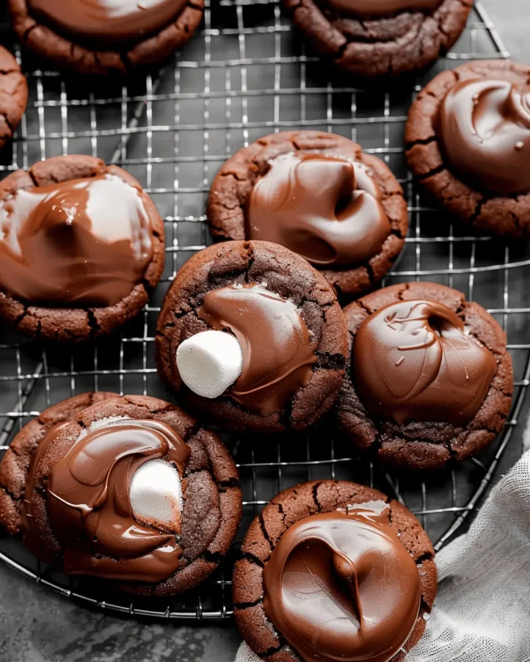 Marshmallow-Surprise Hot Cocoa Cookies