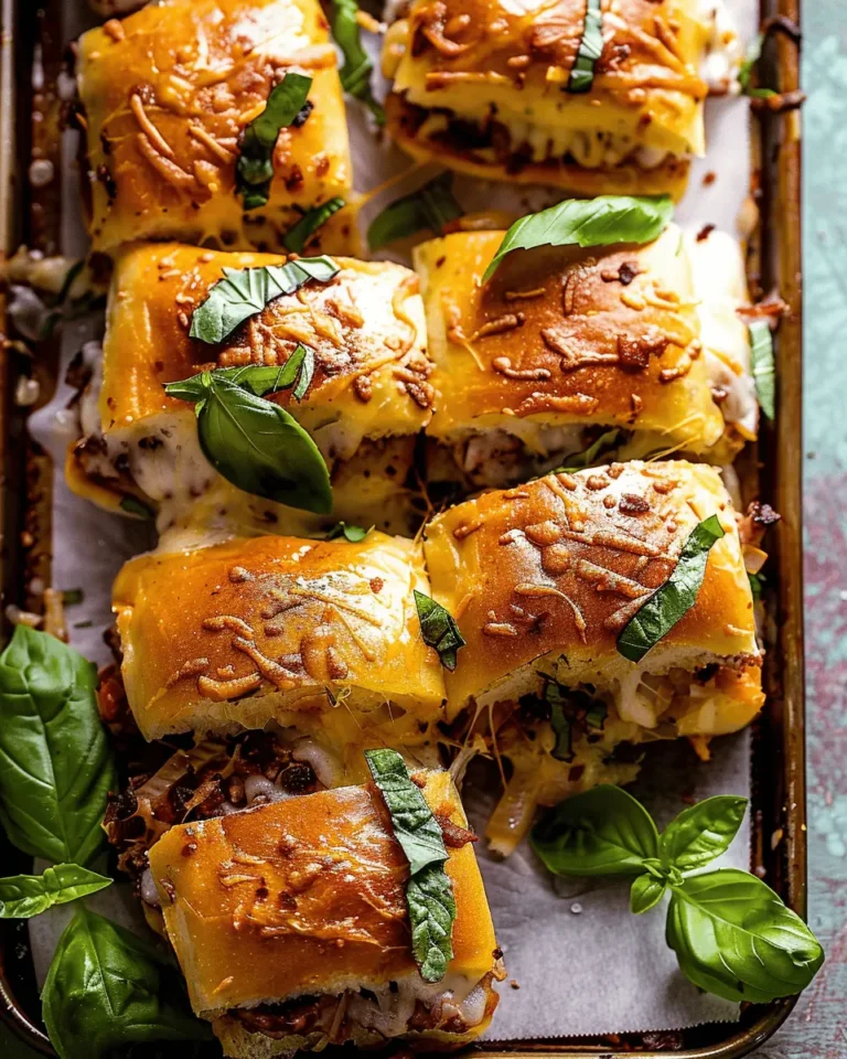 Pull Apart Italian Sub Sliders