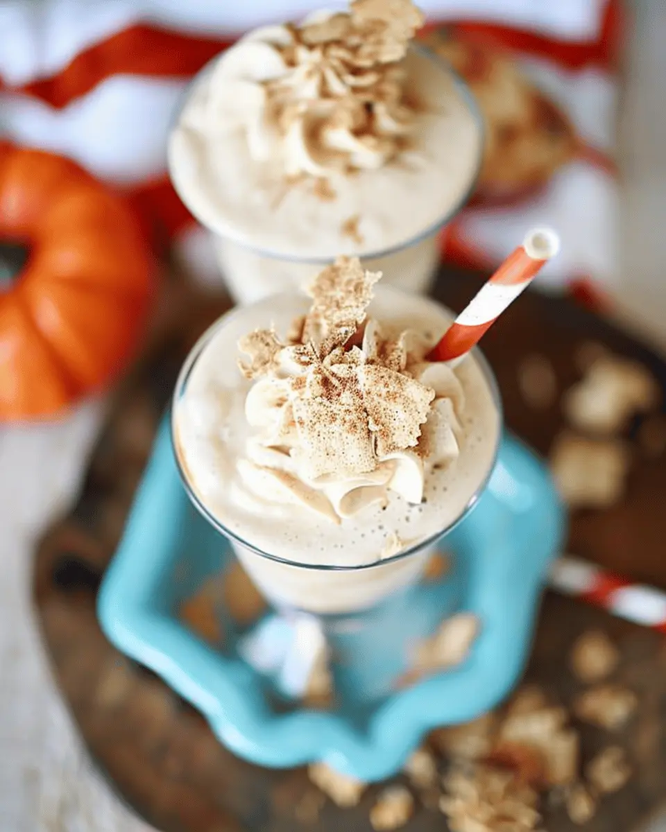 Pumpkin Pie Milkshake: A Creamy Delight for Fall Lovers