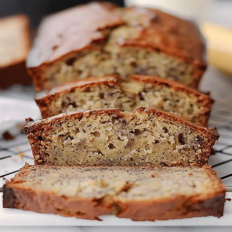 Quick Banana Bread with Sour Cream