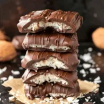 Quick Chocolate Coconut Bars