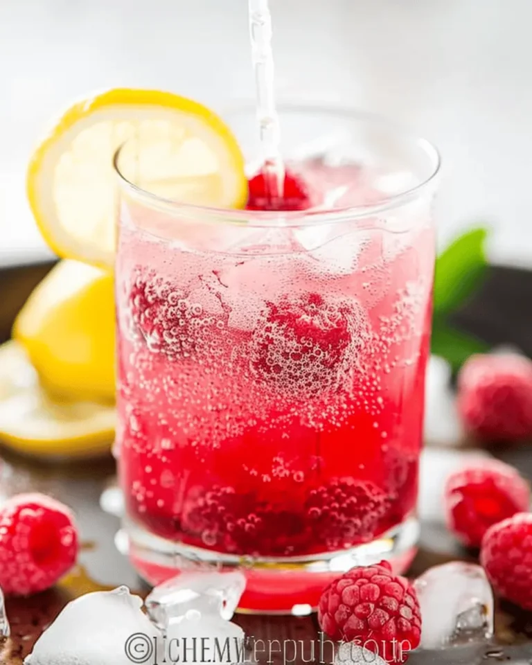 Refreshing Sparkling Raspberry Lemonade Recipe