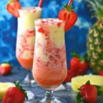 Refreshing Virgin Strawberry Pina Colada Recipe