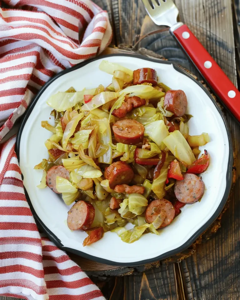 Sausage and Cabbage Stir Fry