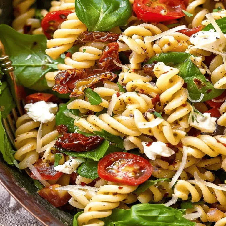 Sun-Dried Tomato Pasta Salad