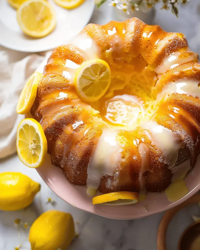 Super Moist Lemon Bundt Cake