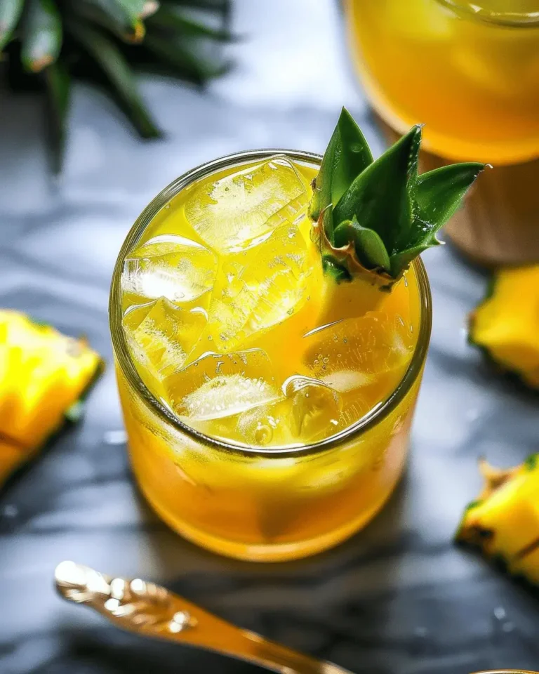 Tropical Iced Green Tea Recipe – A Deliciously Cool Escape!
