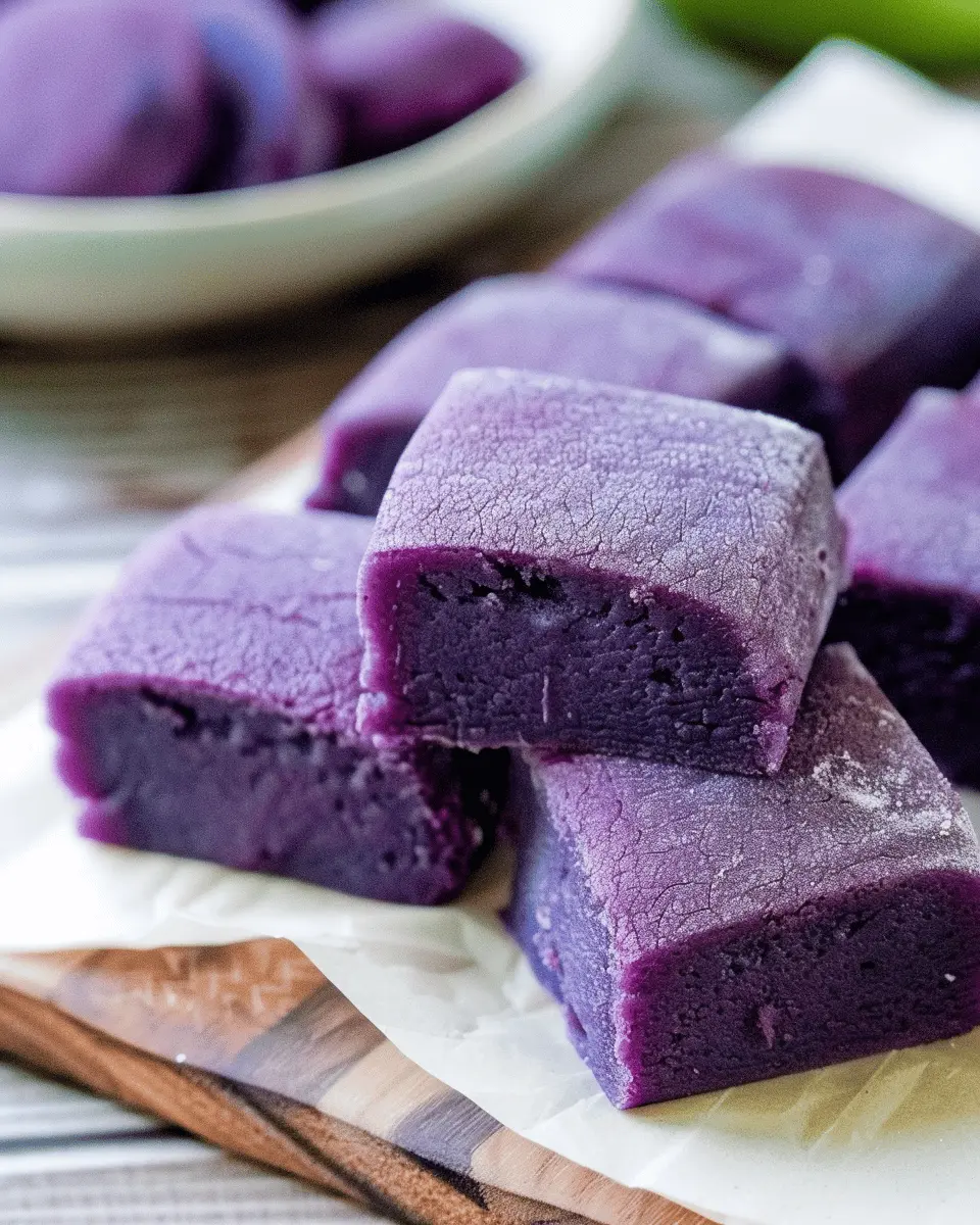 Ube Mochi: Indulgent Sweet Treats You Can Easily Make at Home
