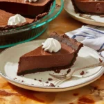 Ultimate Chocolate Truffle Pie.