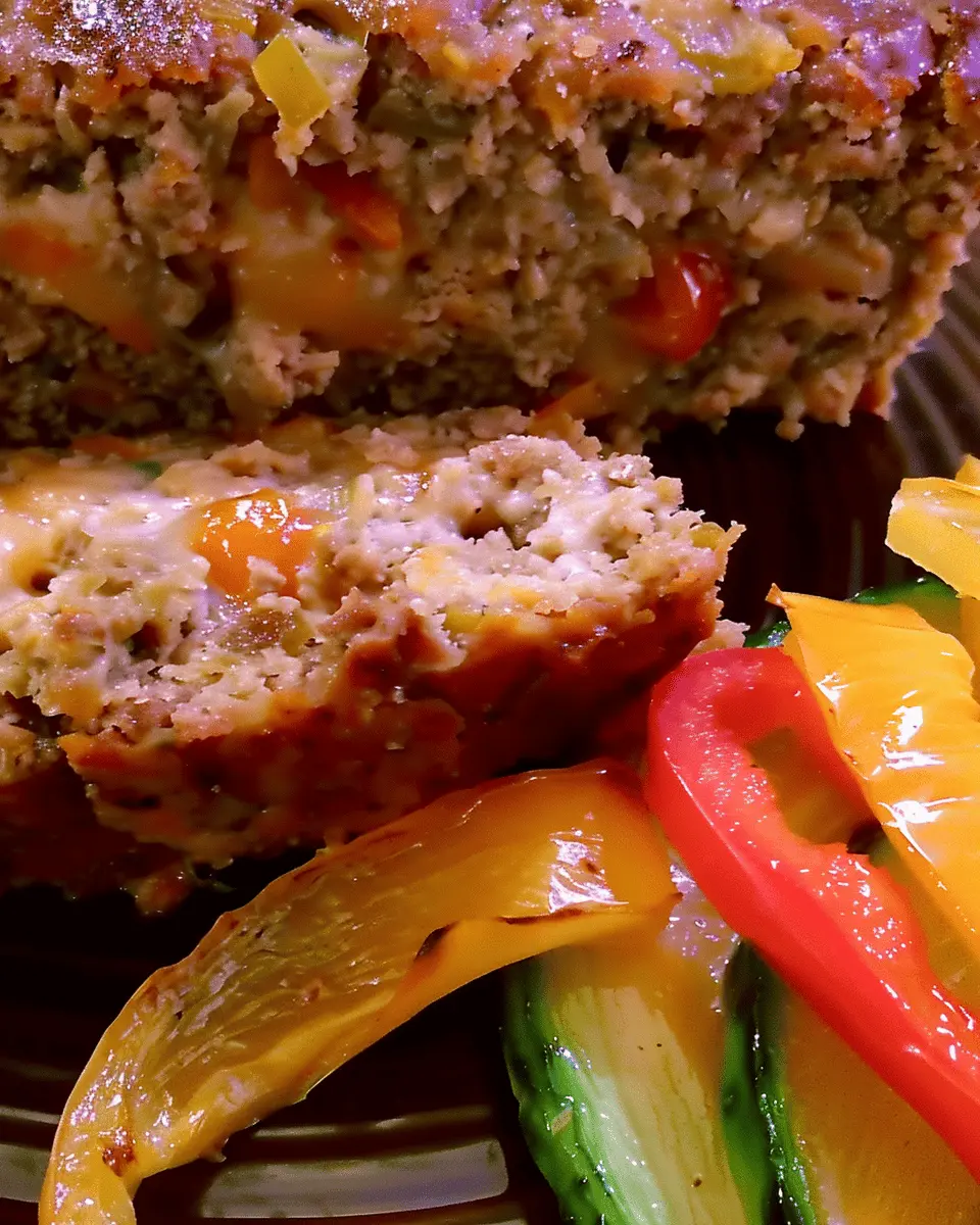 Stuffed Italian Meatloaf