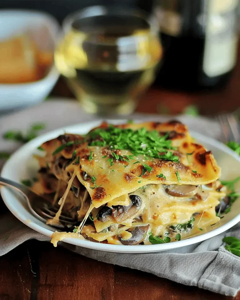 Mushroom and Spinach Lasagna Recipe: An Incredible Ultimate Guide